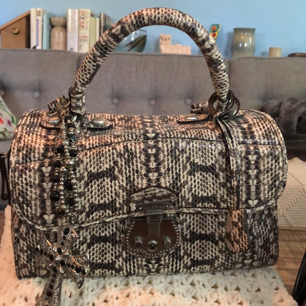 Talbot's Snake Skin Crossbody Bag